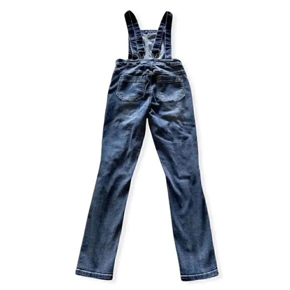 Wallflower WOMENS DENIM Skinny OVERALLS, Size S - Picture 1 of 8